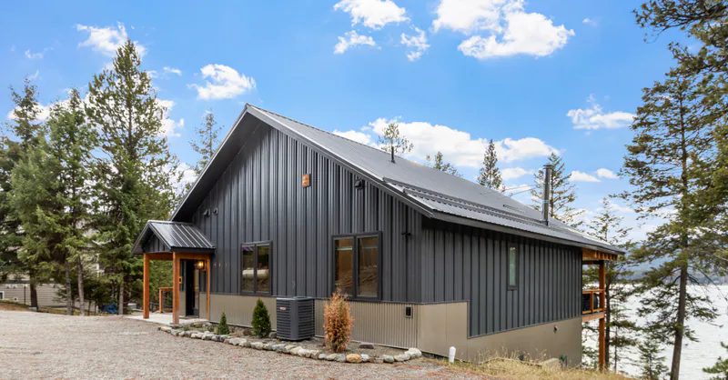 A fire resistant exterior, by Built Right in Montana