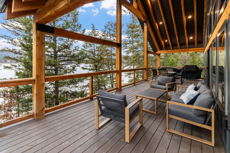 A party pad on the water, by Built Right in Montana